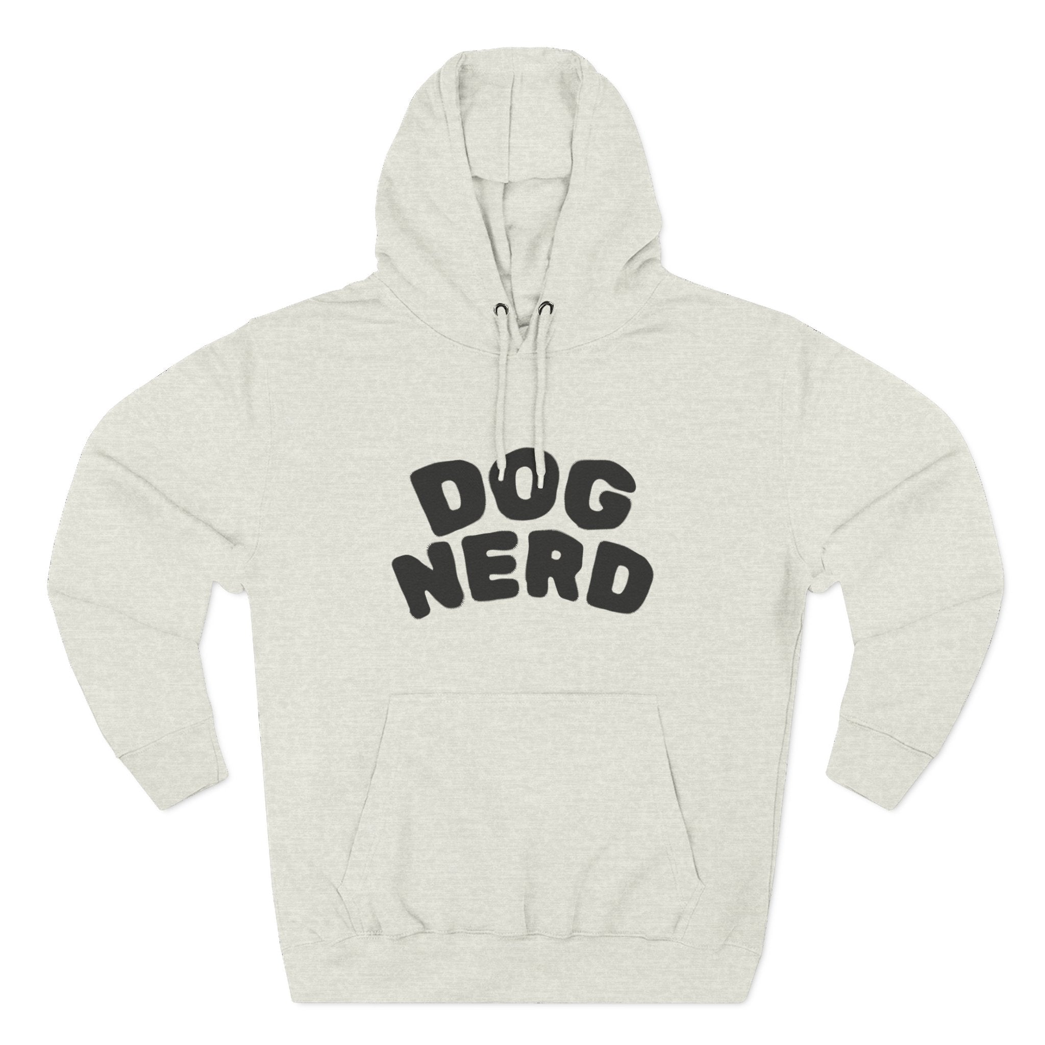 Dog Nerd Fleece Hoodie - Perfect for the Cooler Months.