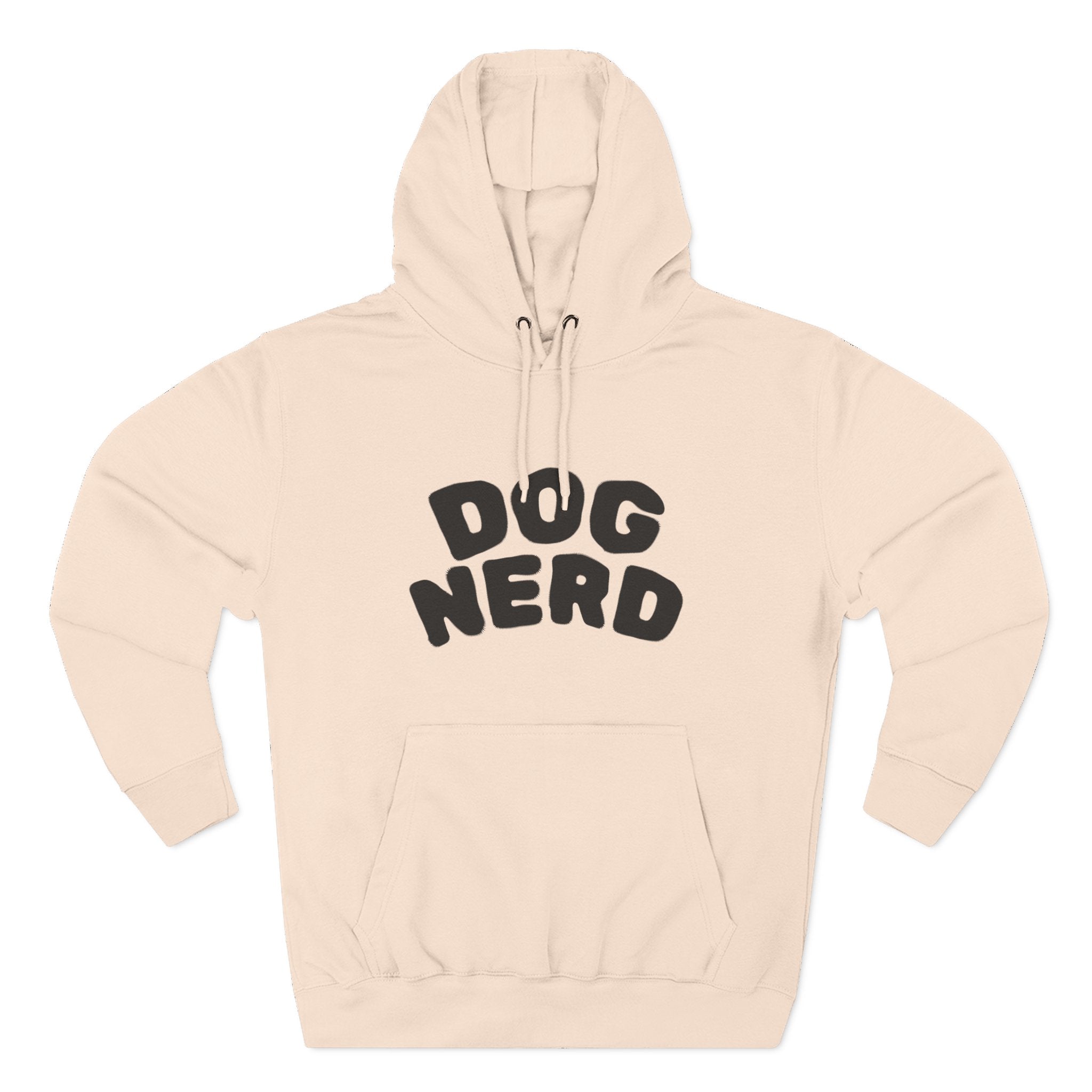 Dog Nerd Fleece Hoodie - Perfect for the Cooler Months.
