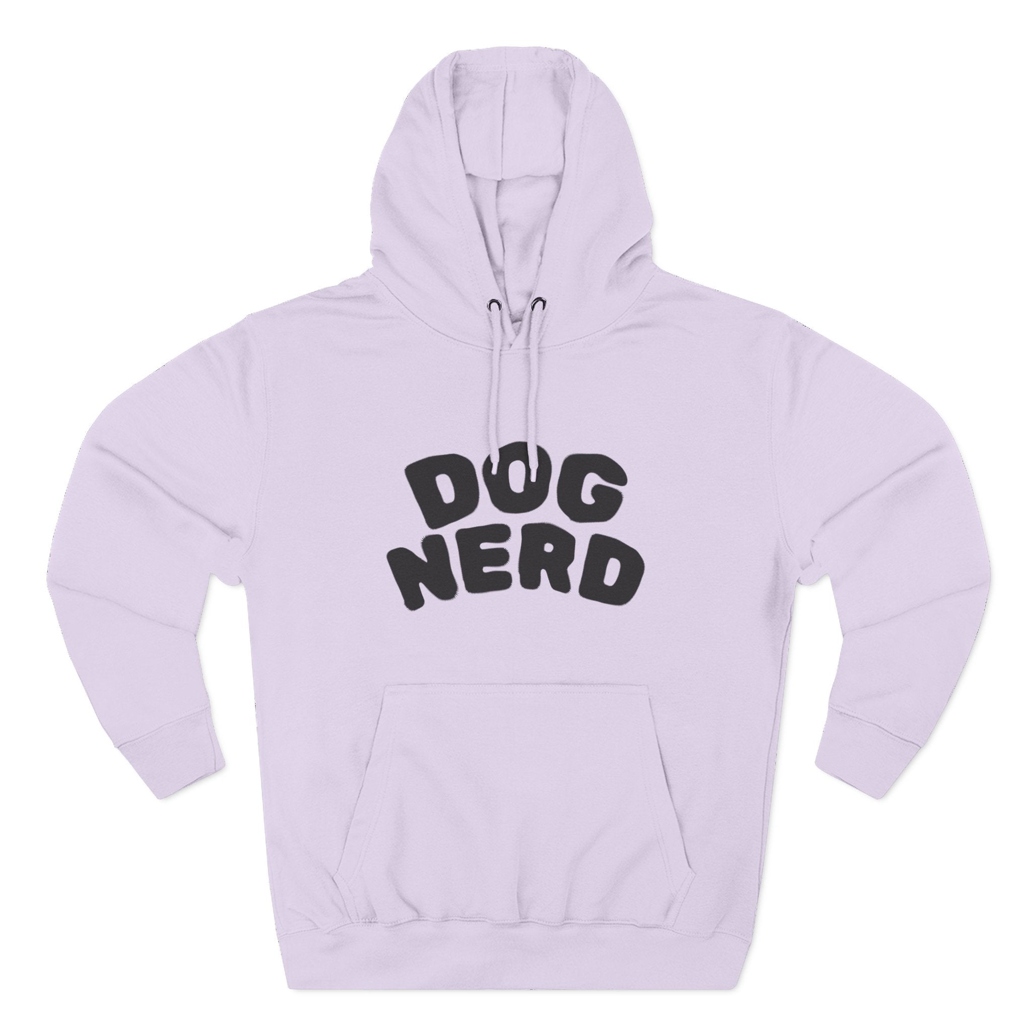 Dog Nerd Fleece Hoodie - Perfect for the Cooler Months.