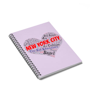 I Heart New York Spiral Notebook - Ruled Line