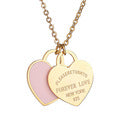 New York Forever Love Heart Pendant Necklace