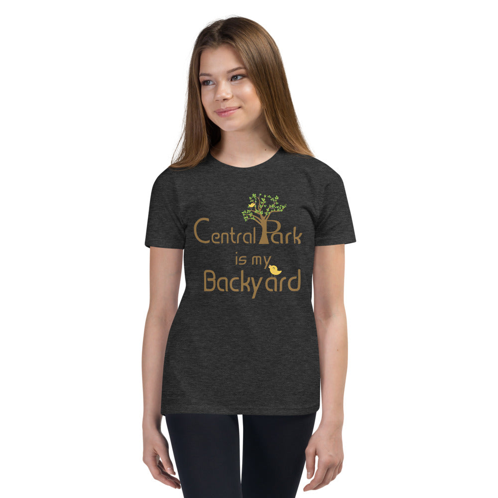 Central Park is my Backyard, Yellow Birds Youth T-Shirt